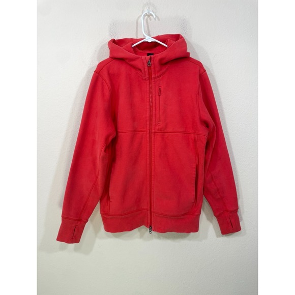 Lululemon Men's Large? Shift Full Zip Hoodie Heavy Thick Full Zip Red - Picture 1 of 11